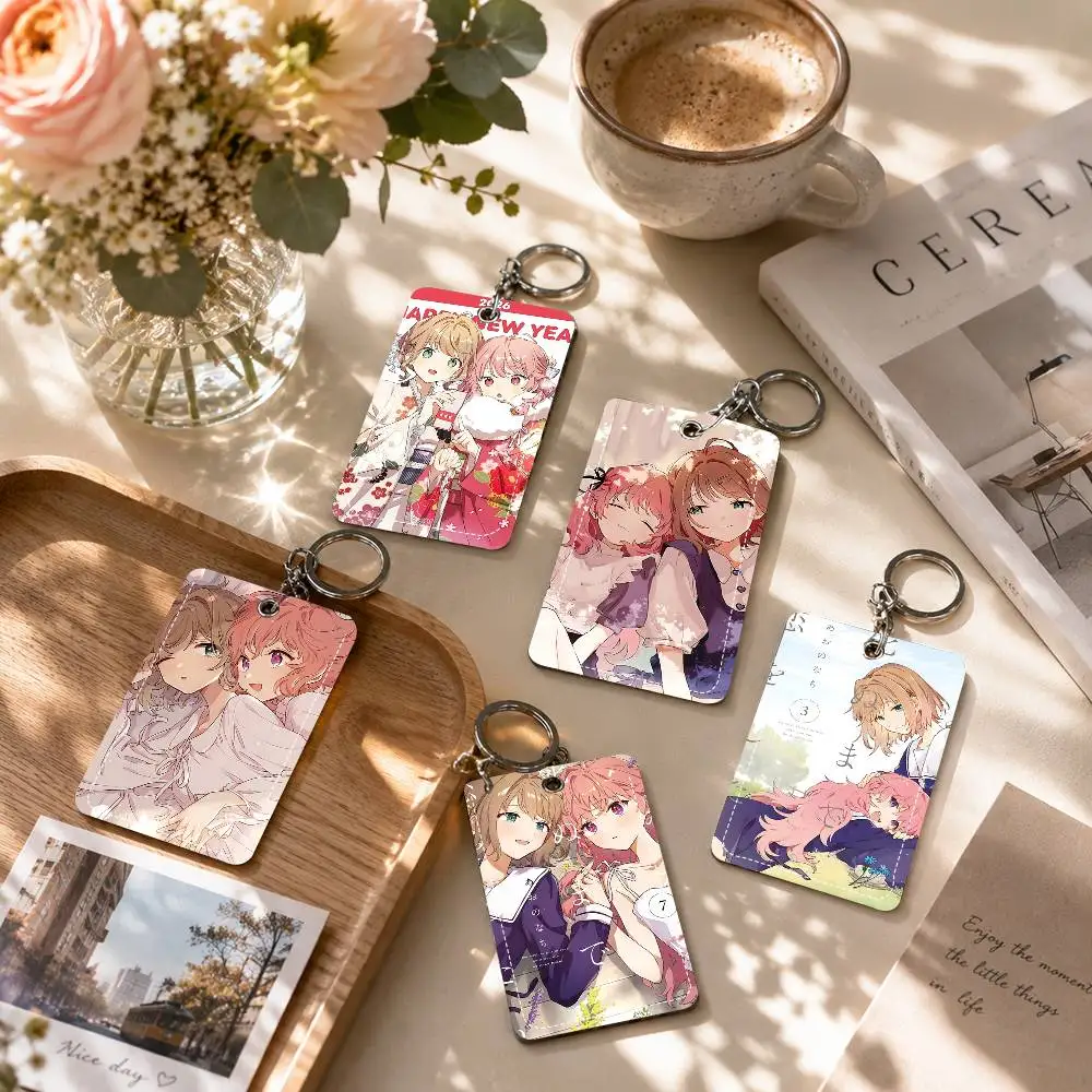 Manga I Want to Love You Till Your Dying Day Holder Suitable For Bank Card Subway Bus Card Wallet Card Case Badge Holder