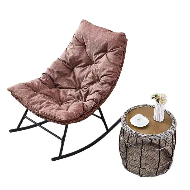 

Vintage rocking chair home balcony