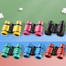 1PC non-slip Model Kids Binoculars Colorful Rubber Grip non-slip Toy Binoculars