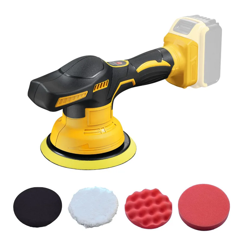 Polishing Machine For Car 18-21V Cordless Polisher 8 Gears 380W Automotive Electric Waxing Repairing Wireless Sander Polish