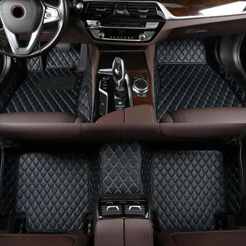 Custom 3D Full Coverage Car Floor Mats for Volkswagen Vw Tiguan 2017-2023 Touareg 2019-2023 2011-2018 Car Accessories Carpet