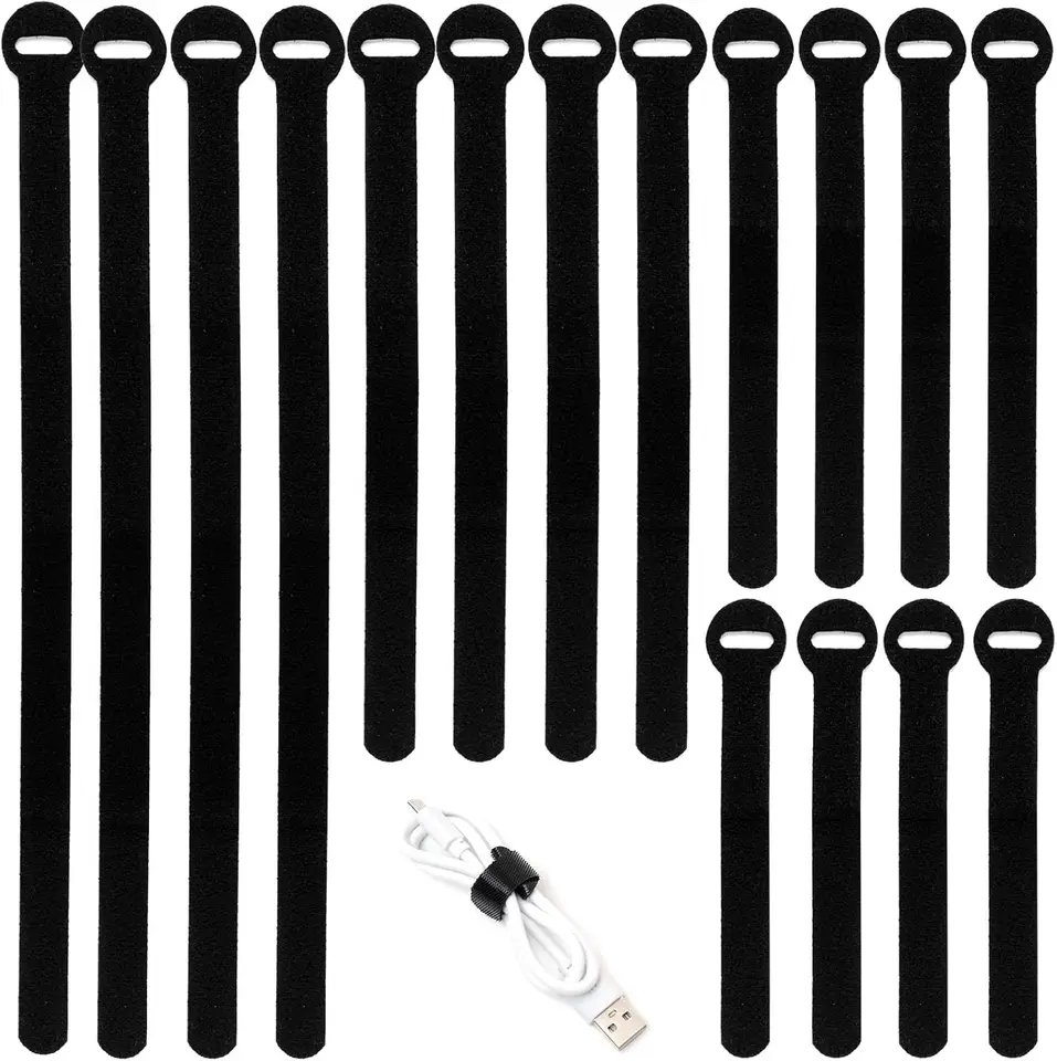 150 Pack Reusable Cable Management Ties