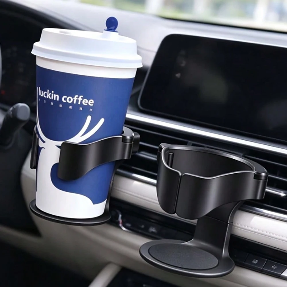 Car water cup holder, tea beverage cup holder, car air conditioner outlet, ashtray fixed rack, universal milk tea rack