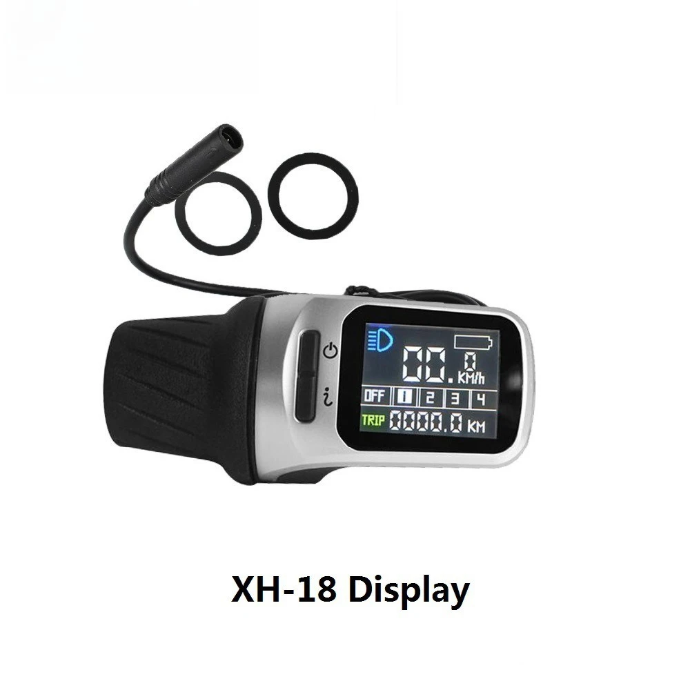 Replacement LCD Meter for Tongsheng TSZS07D, XH-18 Waterproof Connector E-Bike Speedometer