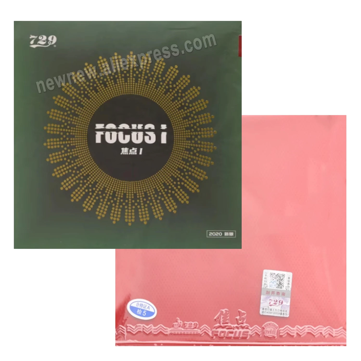 

RITC 729 Friendship FOCUS I FOCUS 1 FOCUS-1 pips-in table tennis pingpong rubber with sponge