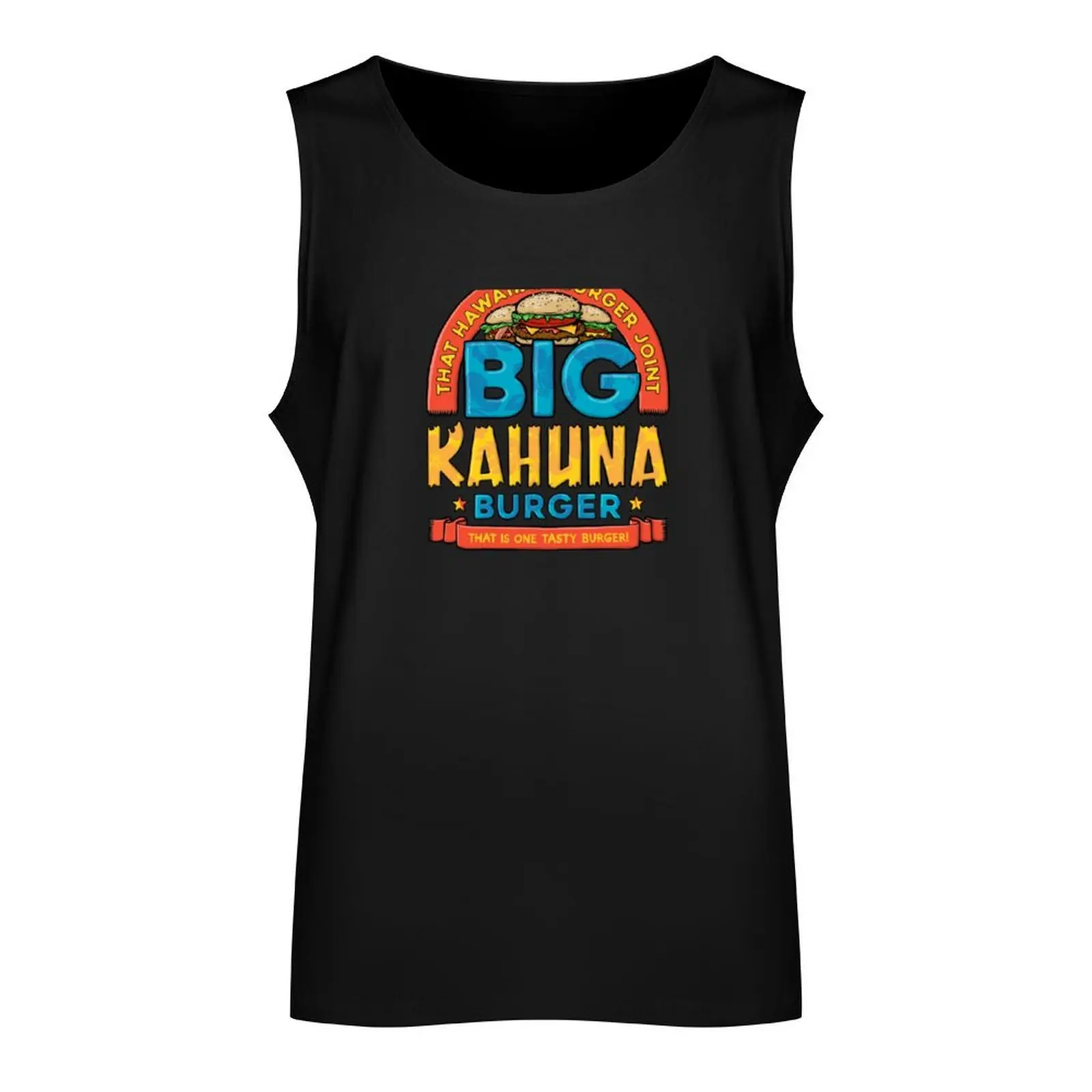 Big Kahuna Burger Tank Top Working vest sexy clothes men Man sleeveless shirt