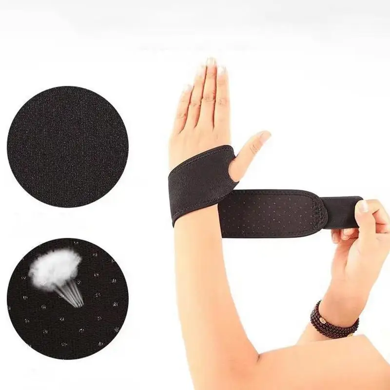 Adjustable Wrist Guard Band Brace Carpal Tunnel Sprains Support Straps Gym Sports Bicycle Protect Pain Relief Wrap Bandage