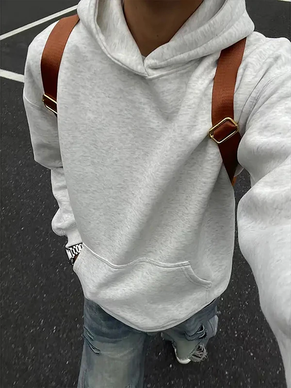 

Мужская осенняя толстовка Cleanfit Hard ort с капюшоном, из двухслойной ткани, с цветочным принтом, плотная, свободного кроя, с длинными рукавами, круглым вырезом горловины