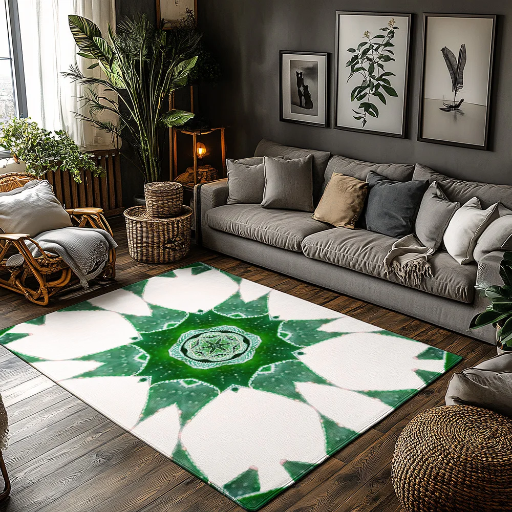 

Уникальный ботанический коврик, моющийся нескользящий напольный коврик для дома и улицы, коврик для прихожей, домашний декор, дизайн в стиле природы, современный F