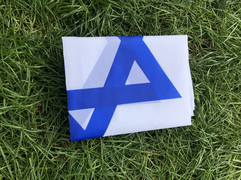 Israel National Flag 60x90cm 90X150cm Polyester Hanging banner ISR IL Israeli National Flags Banner for home Decoration