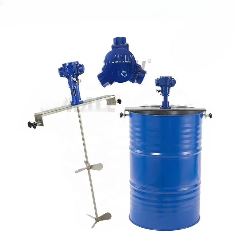 SPRALL 60 Gallon Tilt Plate Mixer Paint Mixer Color Dishwashing Liquid Soap Lotion Pneumatic Mixer