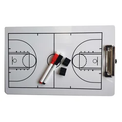 Tableau blanc de stratégie effaçable à sec pour basket-ball, conception double face, conseil de coaching, avantages