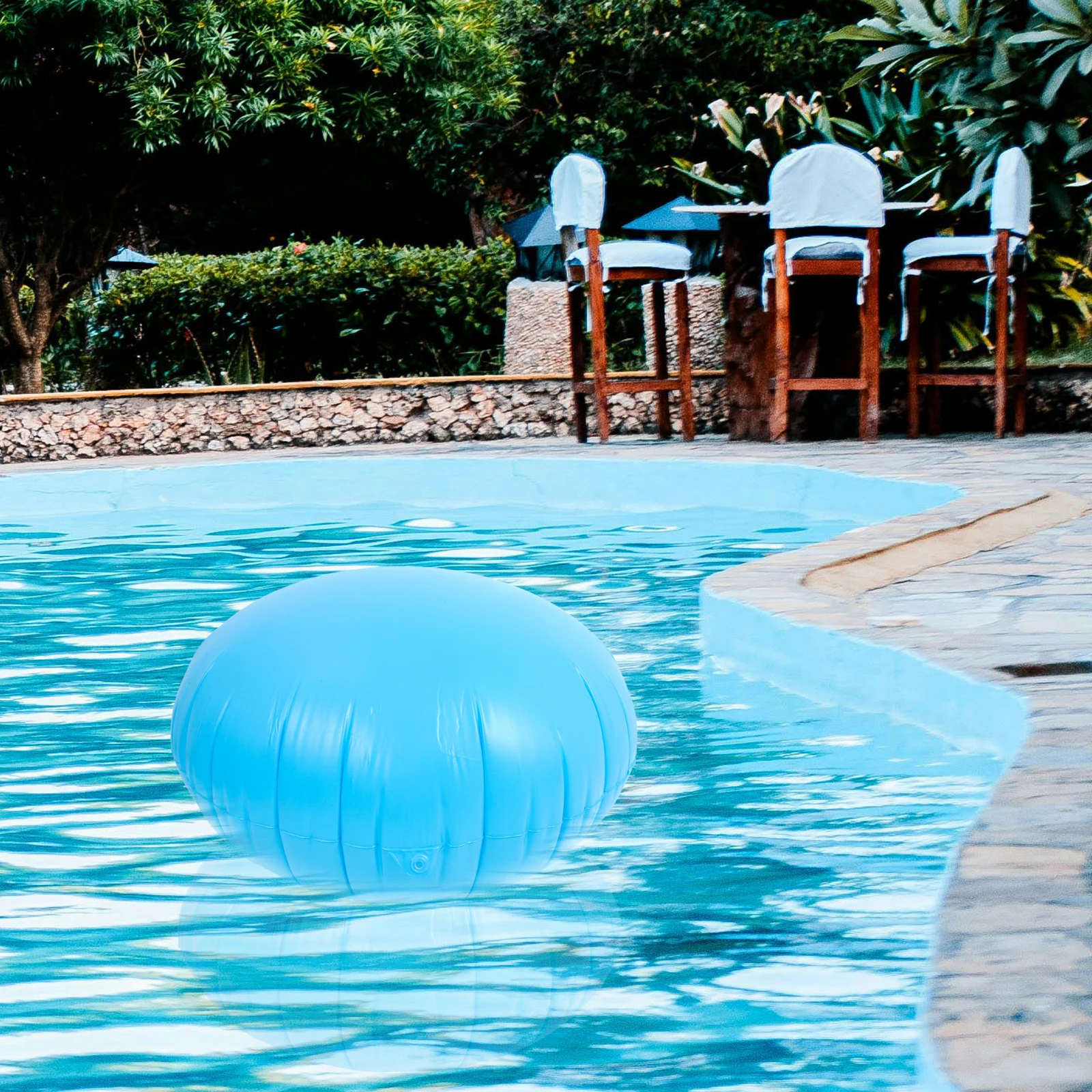 

Inflatable Round Cushion Ground Pillow Balloon Cover Air for Covers Pvc Pillows Oval