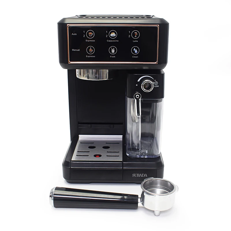 Modern Cafe 20 Bar Espresso Machines Coffee Capsule Coffee Maker Machine with 1.8L Water Tank & 0.5L Milk Tank for Cappuccino