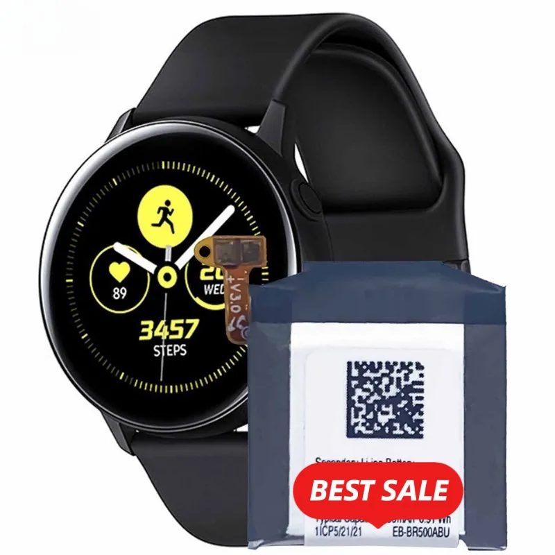 EB-BR500ABU for Samsung Watch Active 39.5mm/R500 Watch Battery 0 Cycle High Quality Replacement Bateria Grade A Cell with Tools