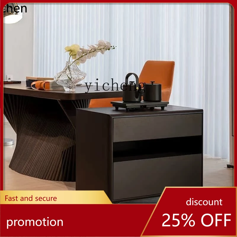 

ZML Итальянский минималистичный большой стол неправильной формы, домашний офисный стол, персонализированная компьютерная рабочая станция