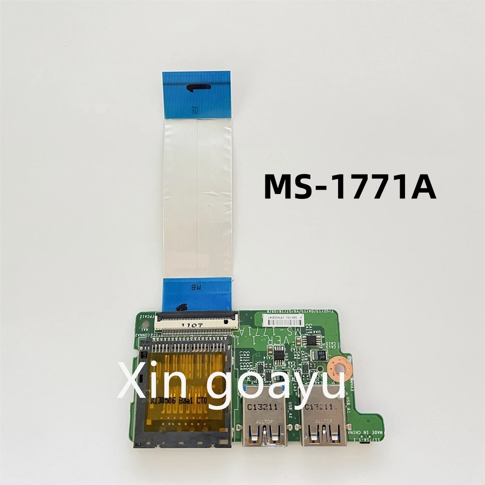 

MS-1771A MS-1773A1 MS-1774A MS-1776A Original FOR MSI GS70 GS72 USB BOARD VER 1.1 Used 100% Tested Perfectly