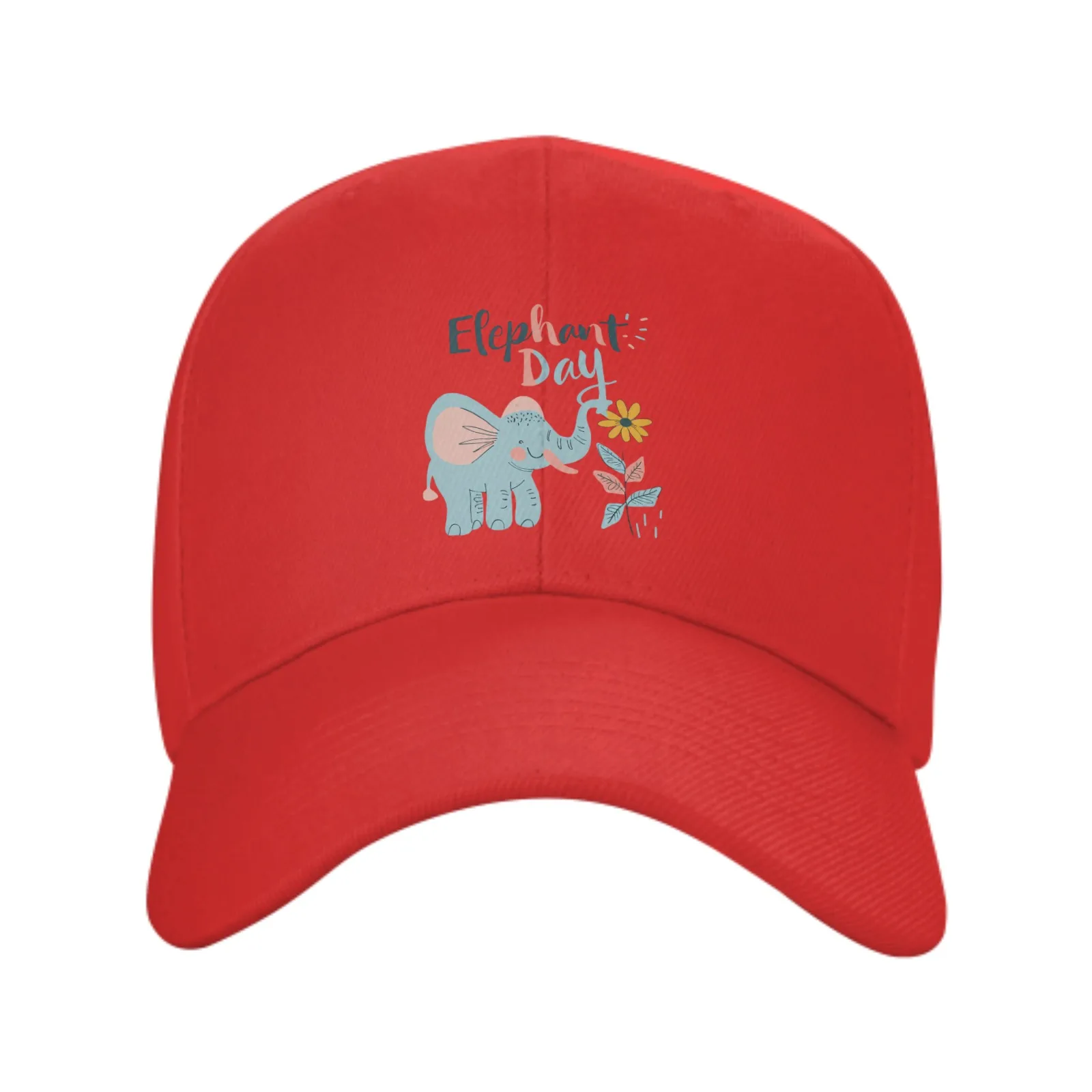 Elephant Day Summer Fashion Adult Baseball Caps Outdoor Sports Women's Duck Tongue Hat Sunscreen Leisure Caps For Men