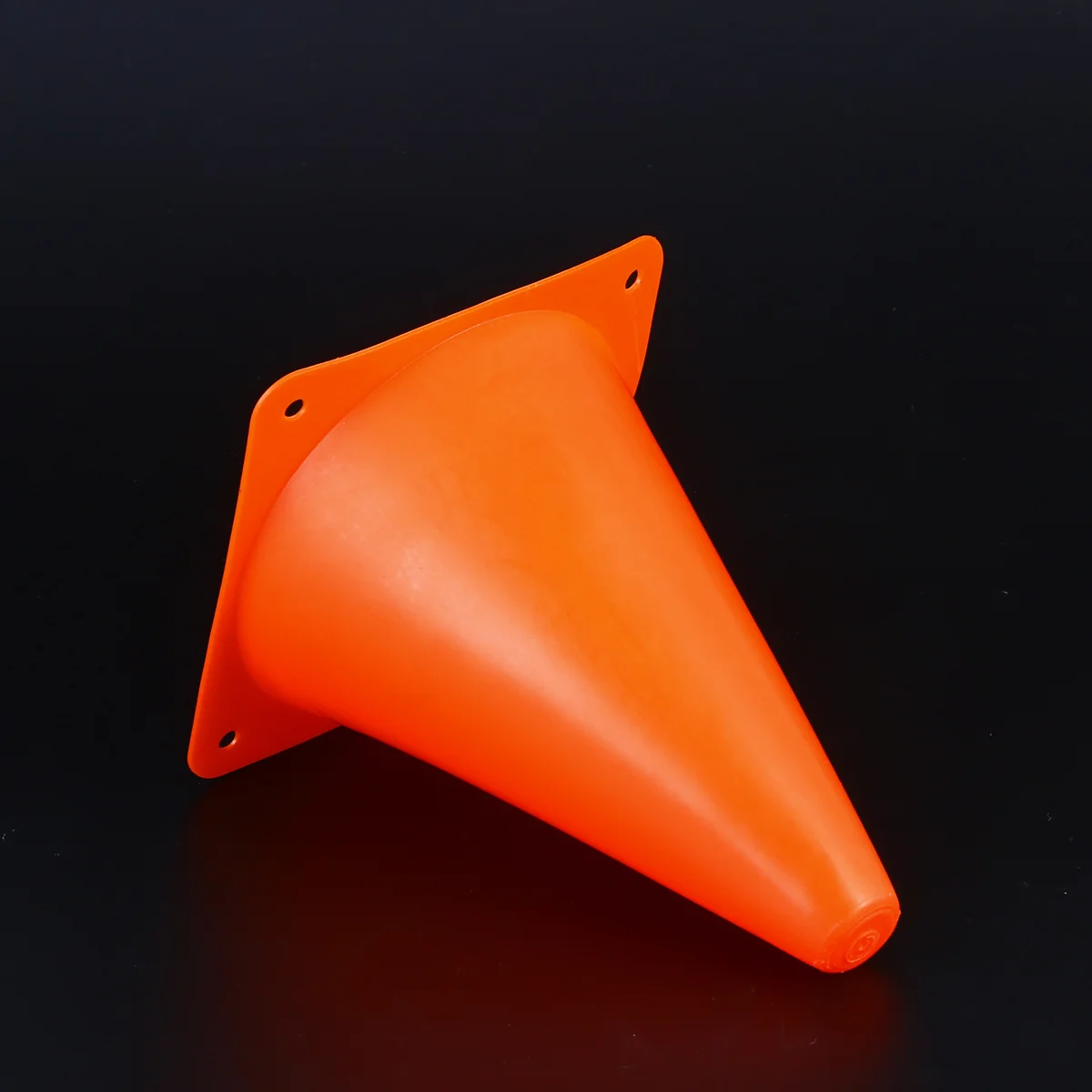 

6 PCS 18cm Football Soccer Rugby Training Cones Outdoor Sports Obstacles Barriers for Kids Outdoor Gaming and Activity (Orange)