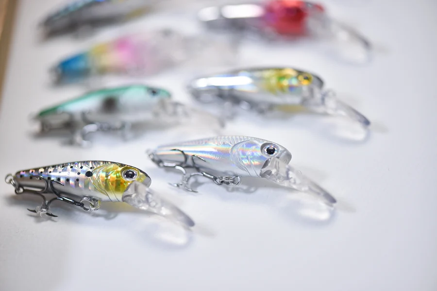 1Pcs Schwimmende Angeln Lockt Minnow Harten Köder 40mm 3g Hochfrequenz Schaukel Wobbler Crankbait Karpfen Barsch stecker Angelgerät – Detail 14