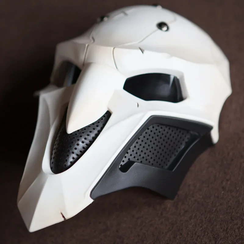 Fashion Overwatch Horror Death Game Gabriel Reyes Cosplay Schädel Maske Soldat 76 Kopfbedeckung Halloween Party Cos Requisiten Maske Requisiten