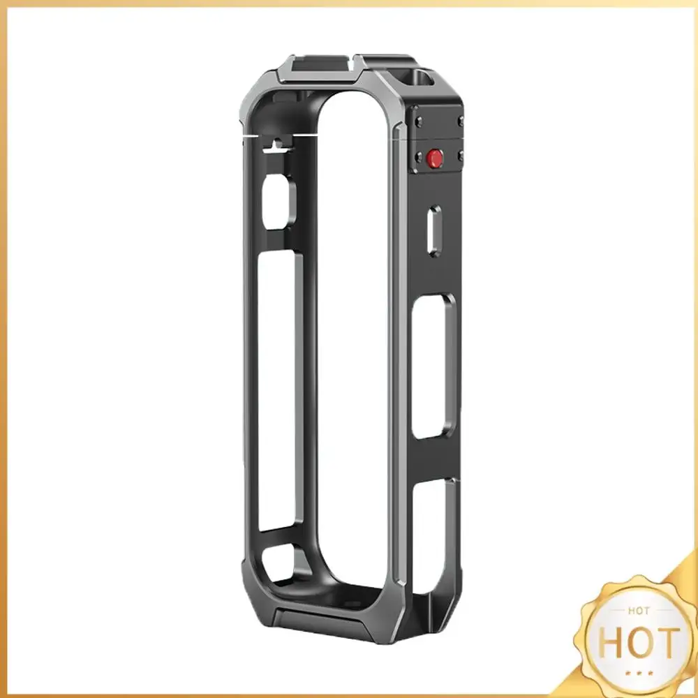 حافظة حماية مغناطيسية سريعة الإصدار للكمبيوتر الشخصي مع حافظة مبيت مثبتة على الحذاء البارد لملحقات كاميرا Insta360 X5