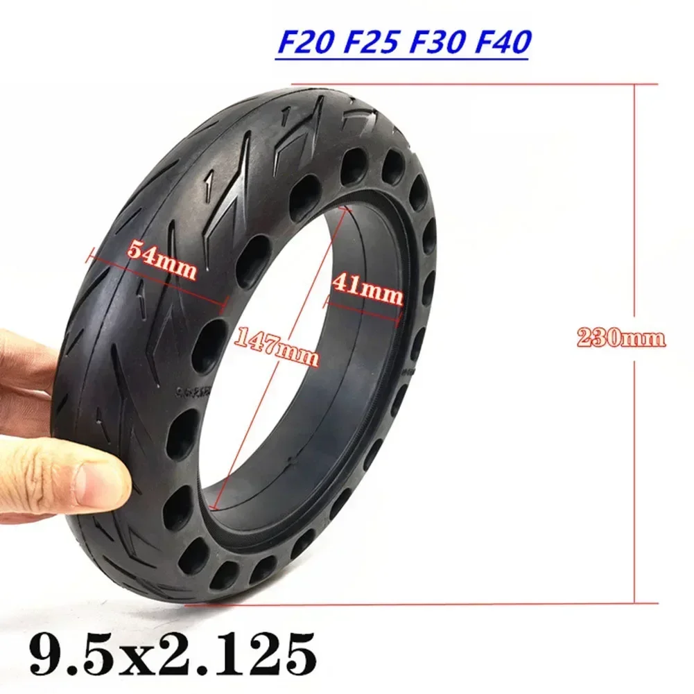 For Ninebot F20 F25 F30 F40 Rubber Tyre Solid Tires Replacement Scooter Accessories Anti-flat Anti-puncture Brand New