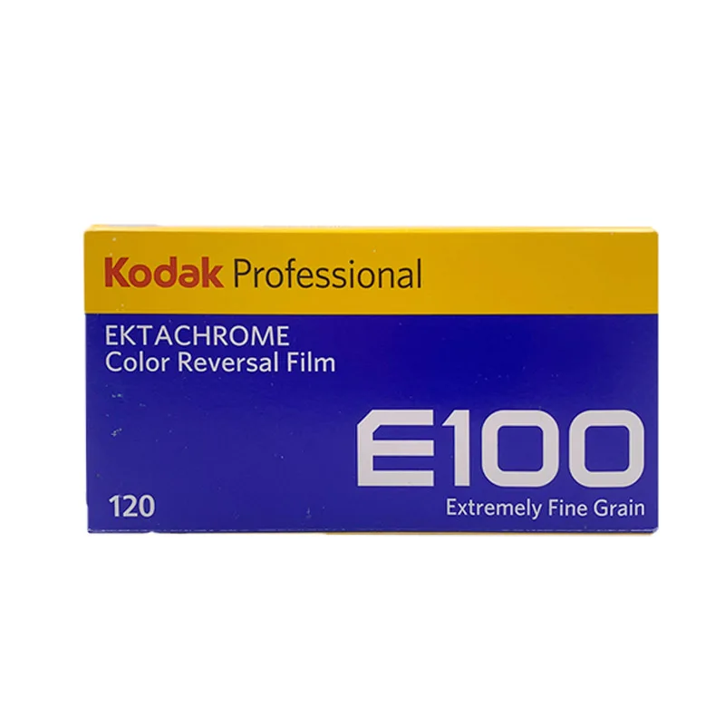 Original Kodak E100 EKTACHROME Sunlight Color Film Reverse Positive Film 120 ISO100（Expiration Time 12.2024)