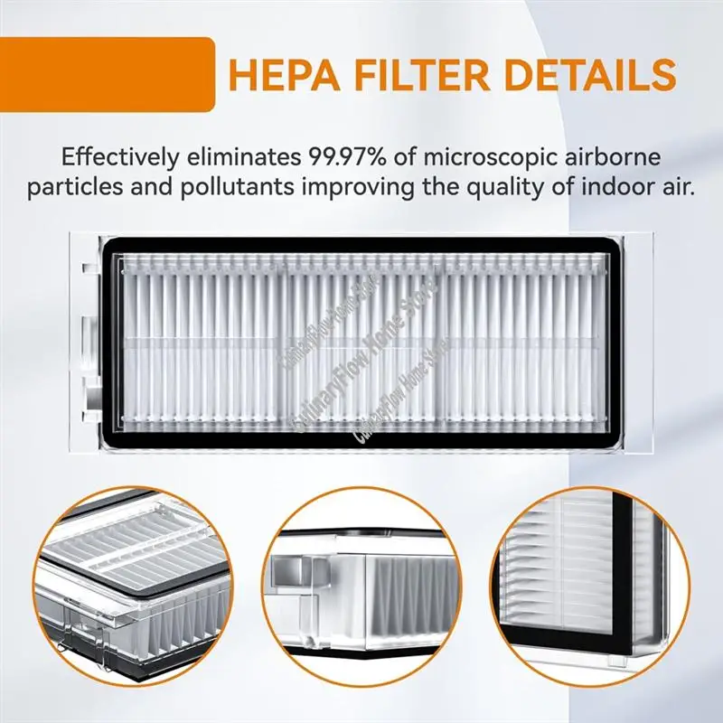 Venta de verano, Kit de accesorios para aspiradoras, piezas de repuesto compatibles para Robot Dreame L20 Ultra/L30 Ultra