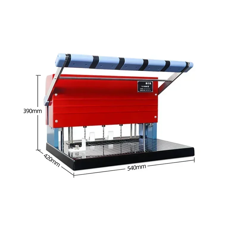 3-Hole Electric Binding Machine – Heavy-Duty, Quiet, Automatic Document Punching & Drilling Machine (Uses Twist Drill Bits)