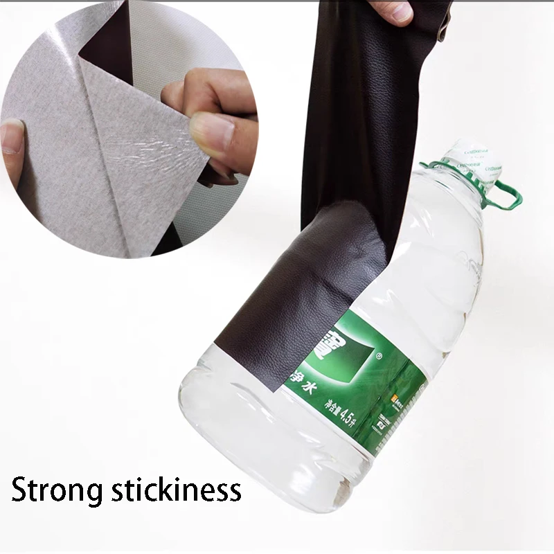 Self-Adhesive Leather PU Leather Repair Patch Fix Sticker for Sofa Car Seat Table Chair Bag Shoes Strong Adhesive Leather Tape