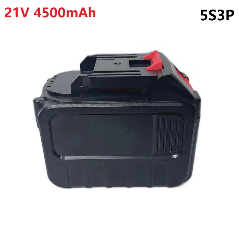 21V 18650 Lithium Battery Rechargeable 4500mAh Batteries High-current High Discharge 21 Volt Replace Battery For Screwdriver