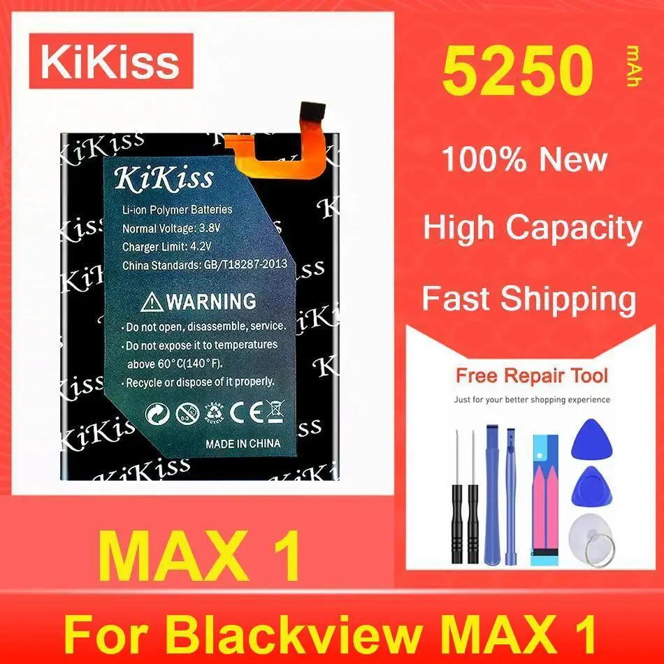 

Kikiss Battery 5250Mah MAX 1 For Blackview
