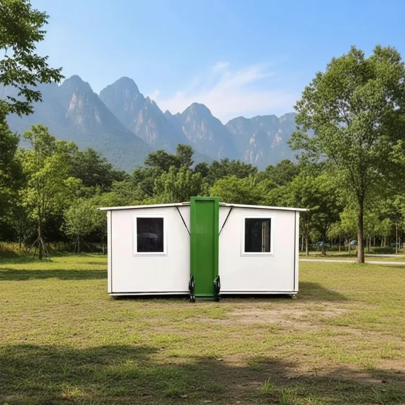 YG Customized Expanding Folding Living Home 8 11m 20ft 40ft 2 3 4 Bedroom 1 Bathroom Kitchen Expandable Container House