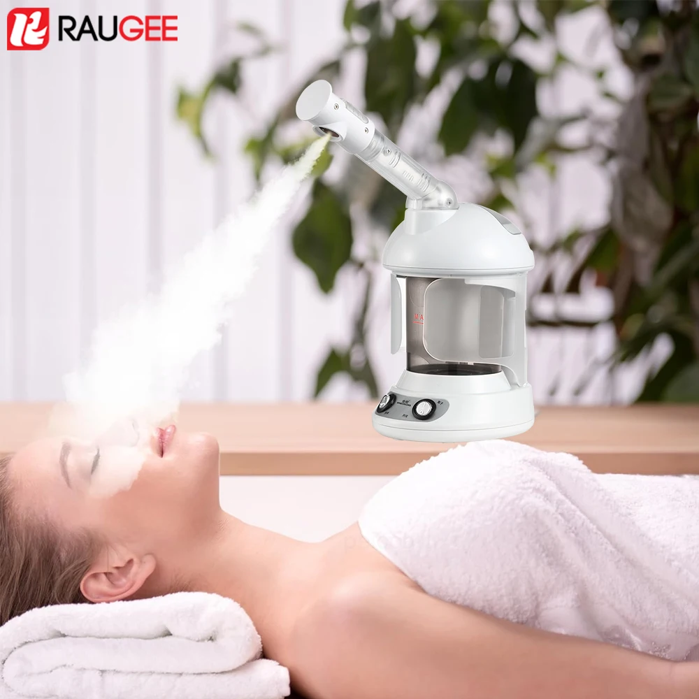 

Facial Steamer Portable Facial Hot Spray Steamer With Extendable Arm Steaming Warm Mist Humidifier For Face Ionic Facial Steamer