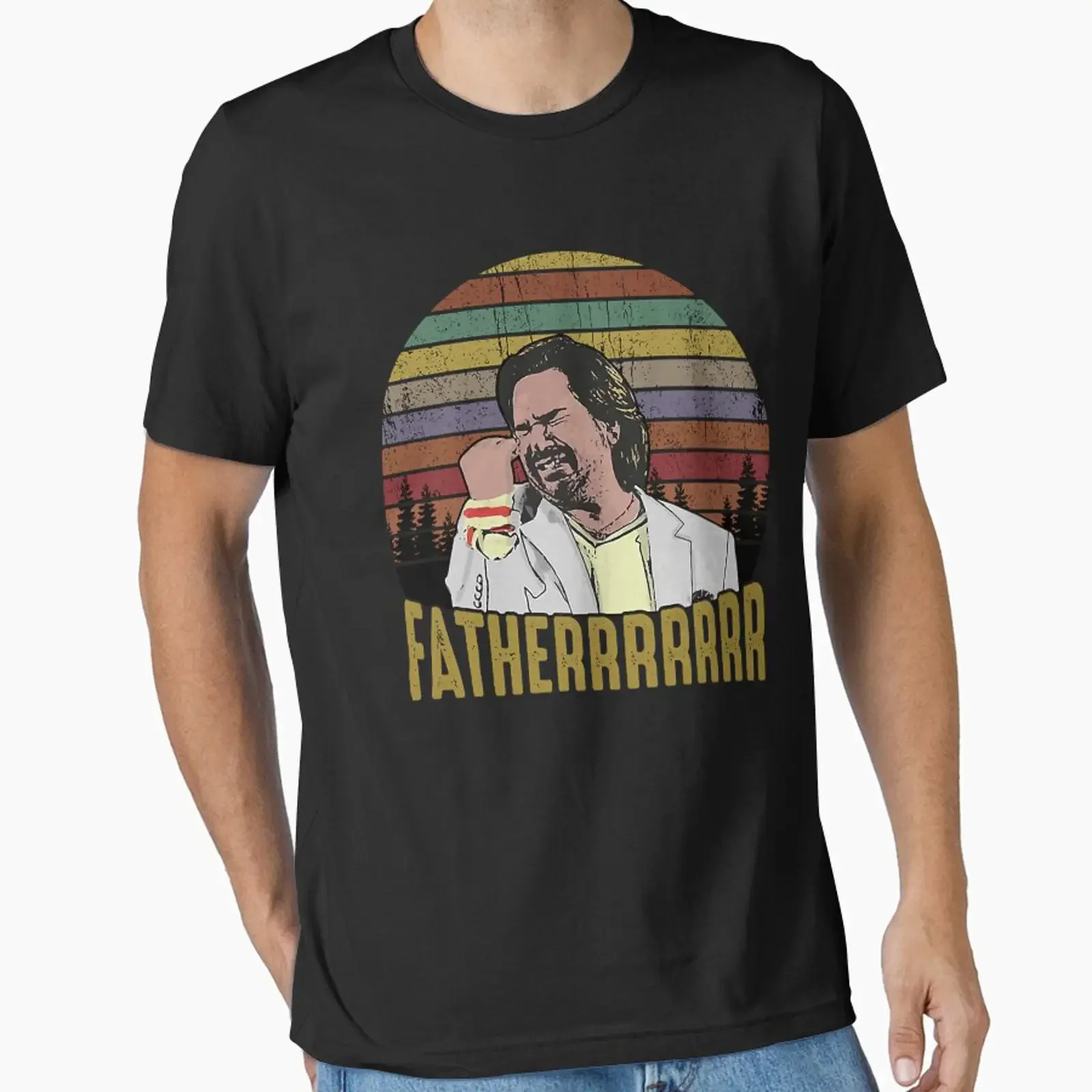 Douglas Reynholm Father The It Crowd Vintage Essential T Shirt vintage Washed streetwear Comfortable Unisex designer clothes