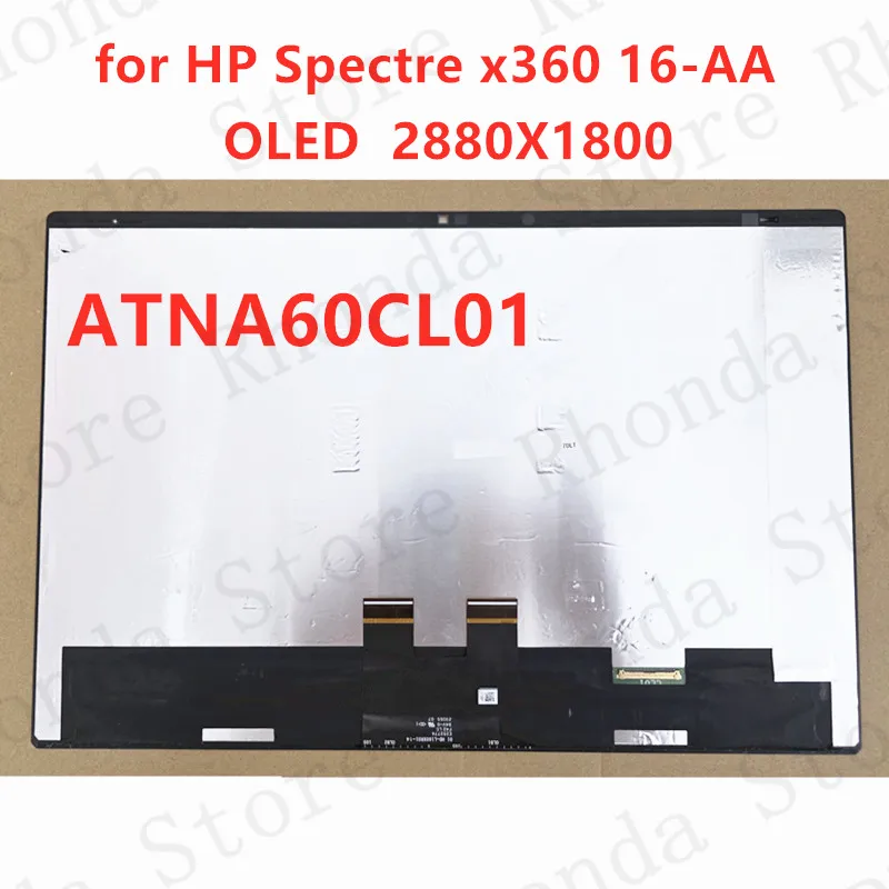 for HP Spectre x360 16-aa0074 16-AA Matrix LCD Screen Touch Screen Digitizer