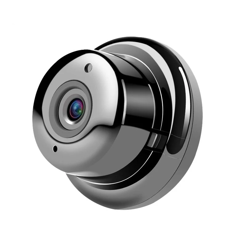 Telecamera senza fili HD 360 grandangolare VR 1.0MP Mini WIFI Visione notturna Telecamera IP di sicurezza domestica intelligente Monitor Onvif Baby Monitor