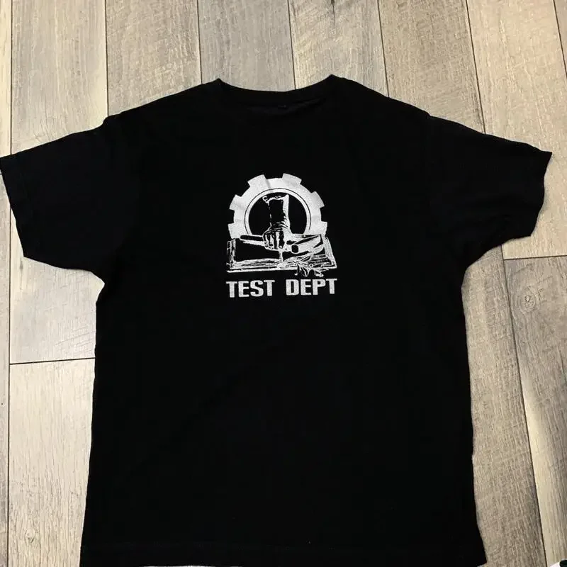 Test DepT T Shirt Industrial Laibach Throbbing Gristle Coil Psychic Tv