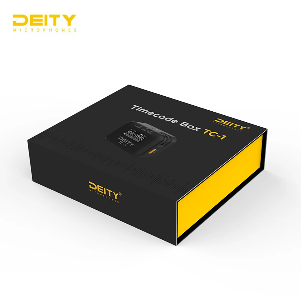 Aputure Deity TC-1 무선 타임코드 박스 생성기, 무지향성 마이크, 사진 스튜디오 비디오 인터뷰 라이브 스트리밍용 