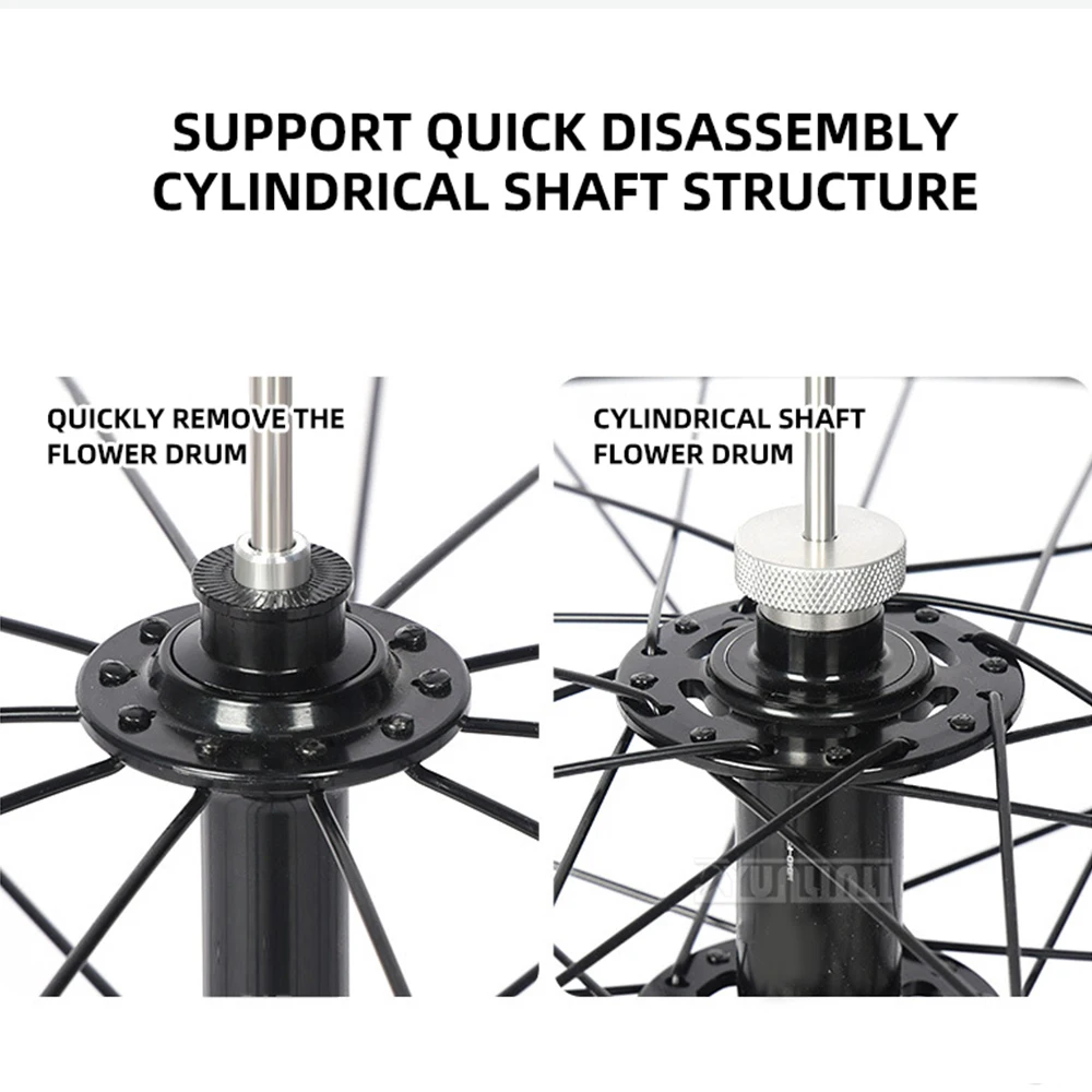 2025 Bicycle wheel set aluminum alloy circle table Mountain bike hub spoke rim loop frame tool