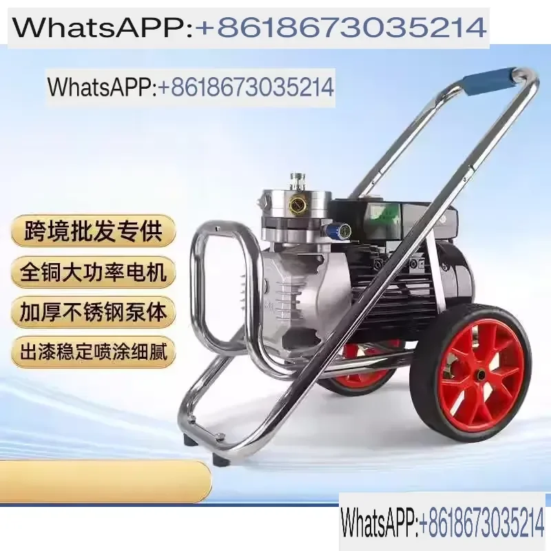 High Pressure Airless Spray Paint Machine High Power Small Portable Electric Painting Sprayer for Home DIY