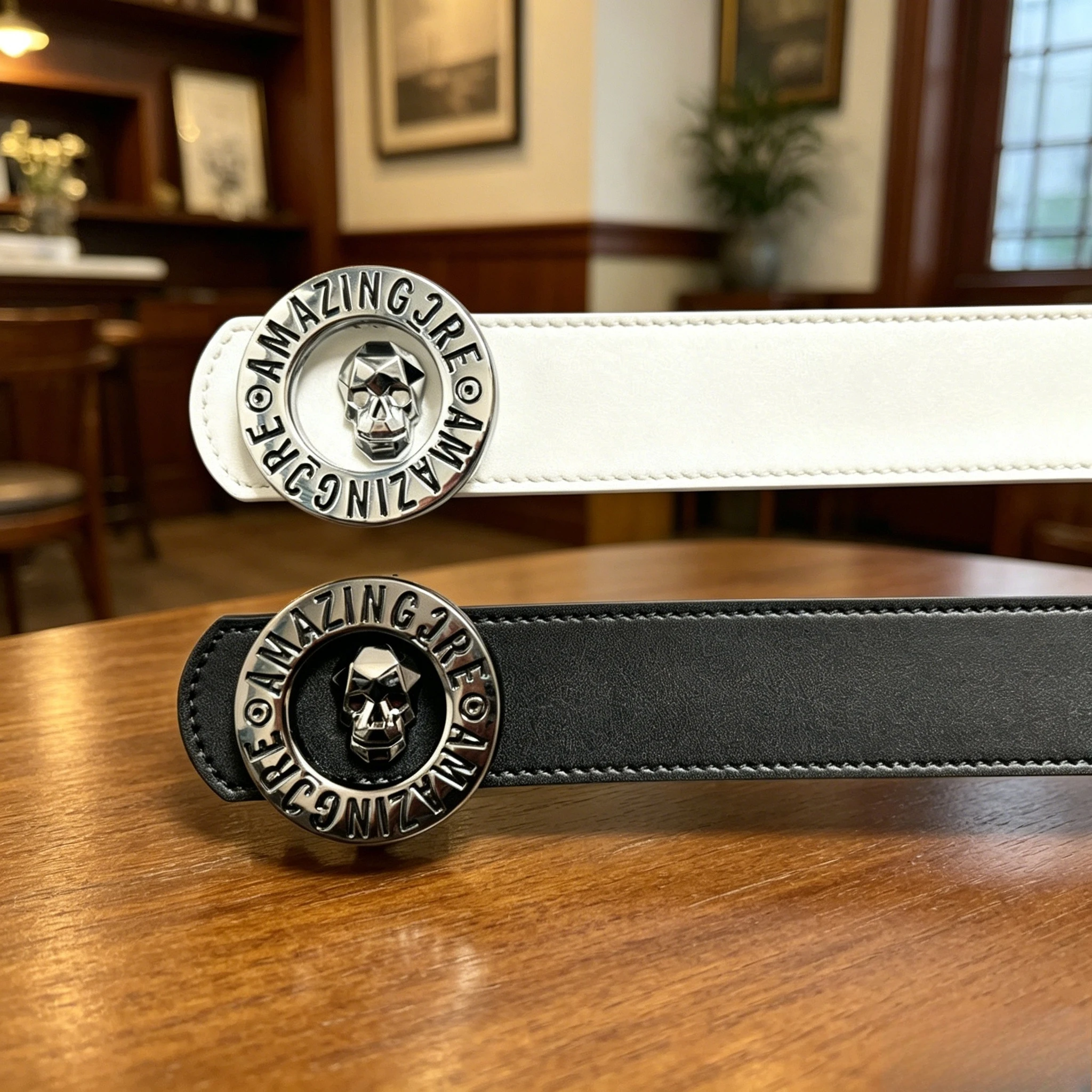 

Korean Style Golf Genuine Leather Belt, Unisex Casual Outdoor Sports Waist Belt, Fashion Versatile Quality All‑Match Waistband