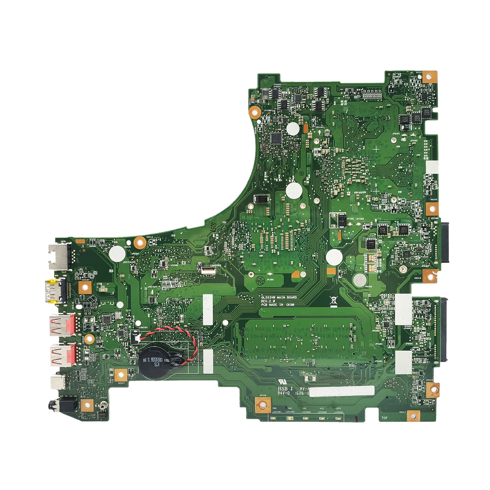 Placa base GL553VM para For Asus GL553V GL553VD GL553VE GL553VW FX53VD FX53V placa base para ordenador portátil i5-6300HQ i7-6700HQ GTX960M/4G