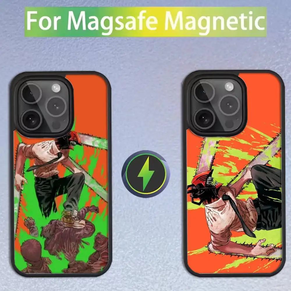 

Chain-saw man D-Denji Phone Case For iPhone 16,15,14,13,12,11,Pro,Max,Plus,Mini,SE Magsafe Magnetic Wireless Charging