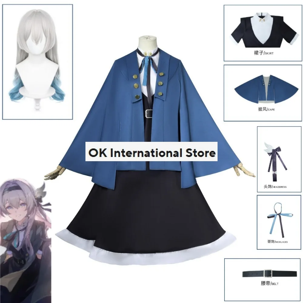 [Go Through The Wind and Rain, Meet The Summer]  Midsummer Firefly Covenant Firefly New Cosplay Costume Wig Event Game Uniforms