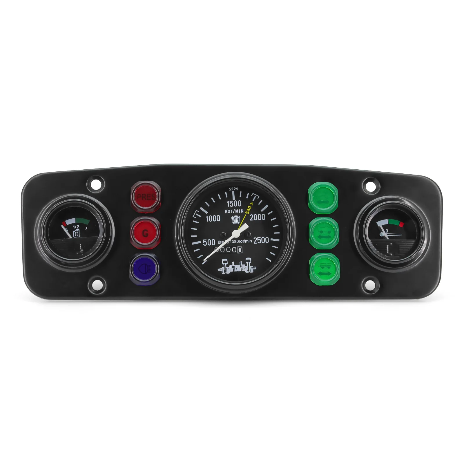 3 in1 Gauge Kit Instrument Panel 12V Universal/Long For Car Boat Marine Automotive Digital Complete Dashboard 650-95161000