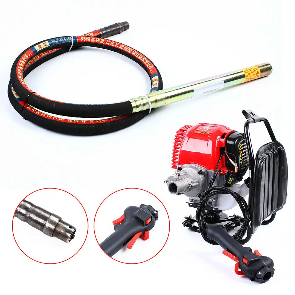 4 Stroke 4.8 HP Engine Concrete Cement Vibrator Motor Single Cylinder Vibrating Machine OHV Valve System Vibrators Tool