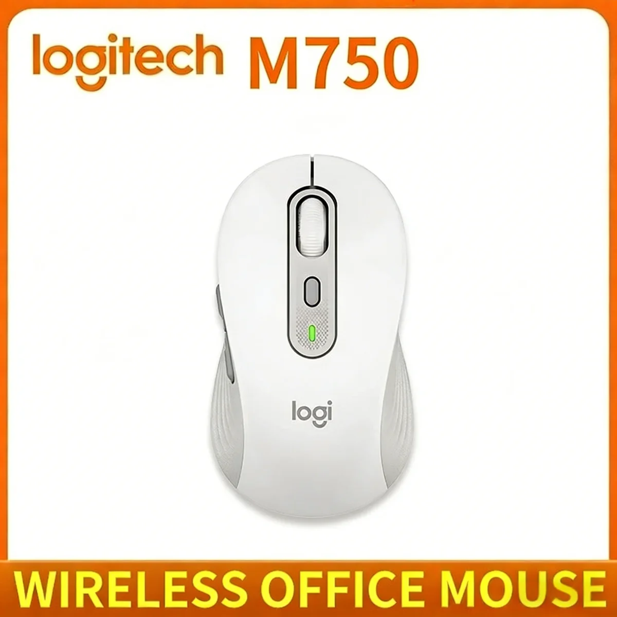 

Logitech M750 wireless mouse with a speed of 18 months and smooth battery life,suitable for Windows Mac anti-skid/office +MK275