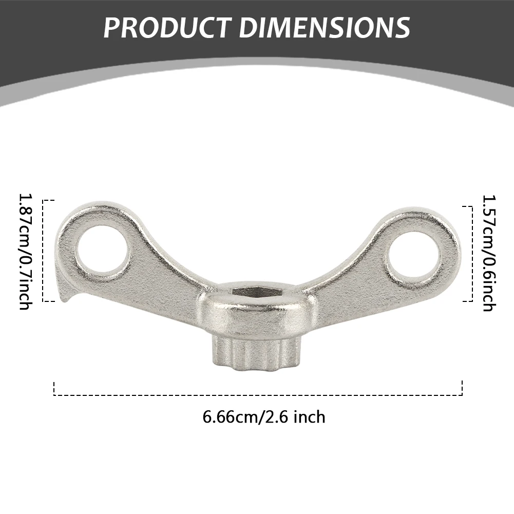 Bike Crank Removal Tool Repair Safety Hook Bottom Fit For Shimano Hollowtech II